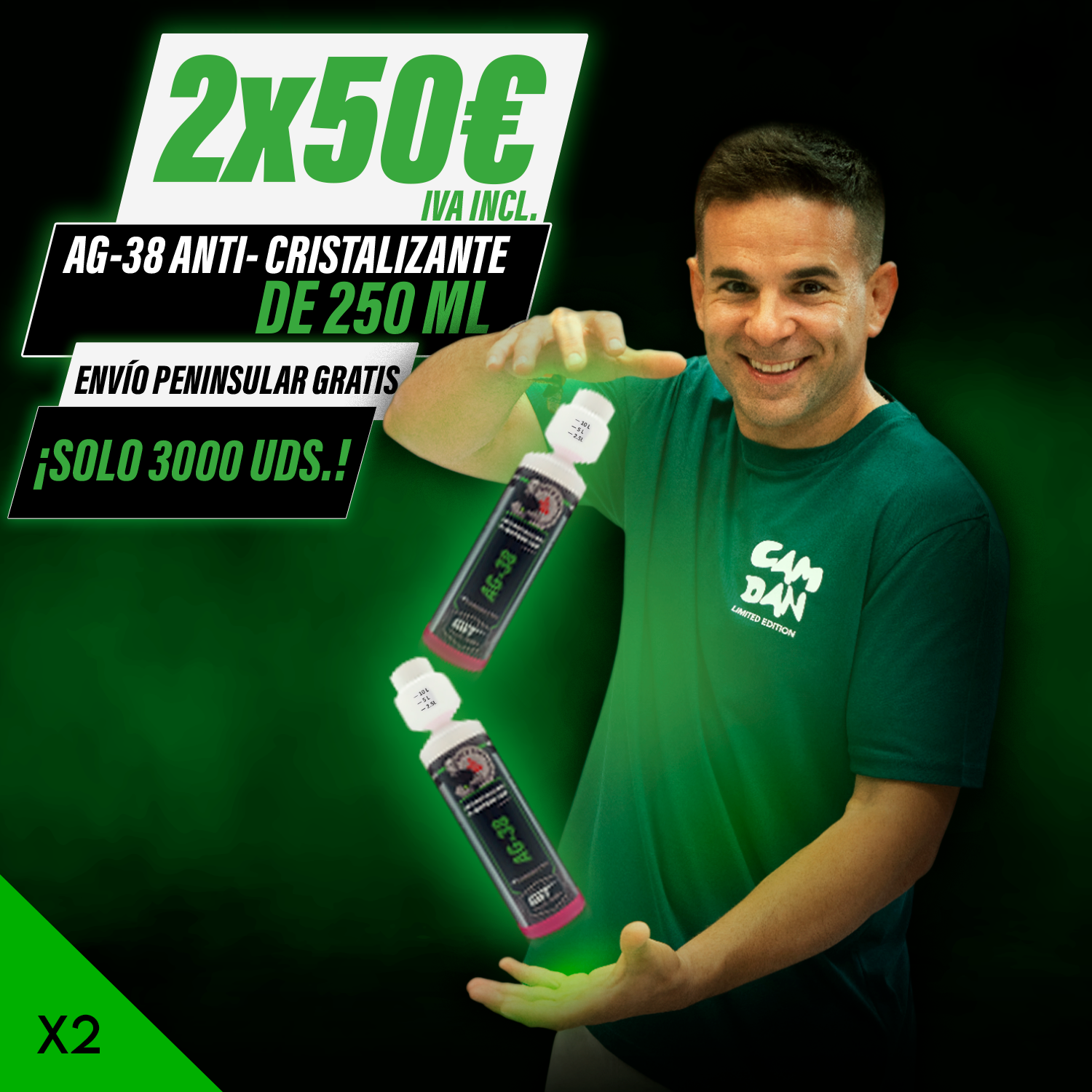 Pack 2 Anticristalizantes Adblue AG-38