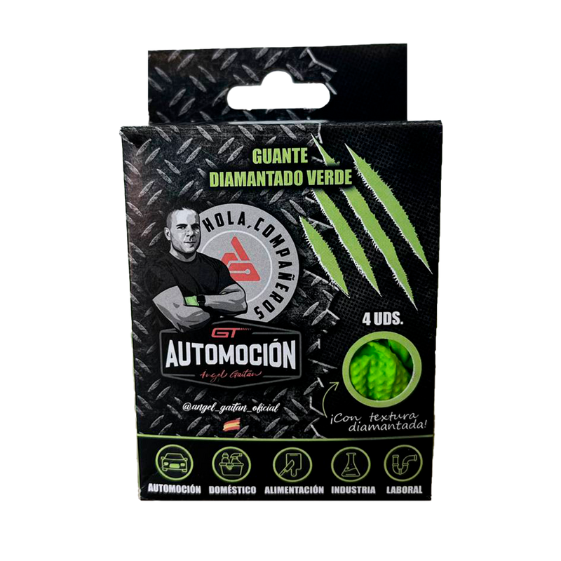 CAJA DE GUANTES DIAMANTADOS 4UDS