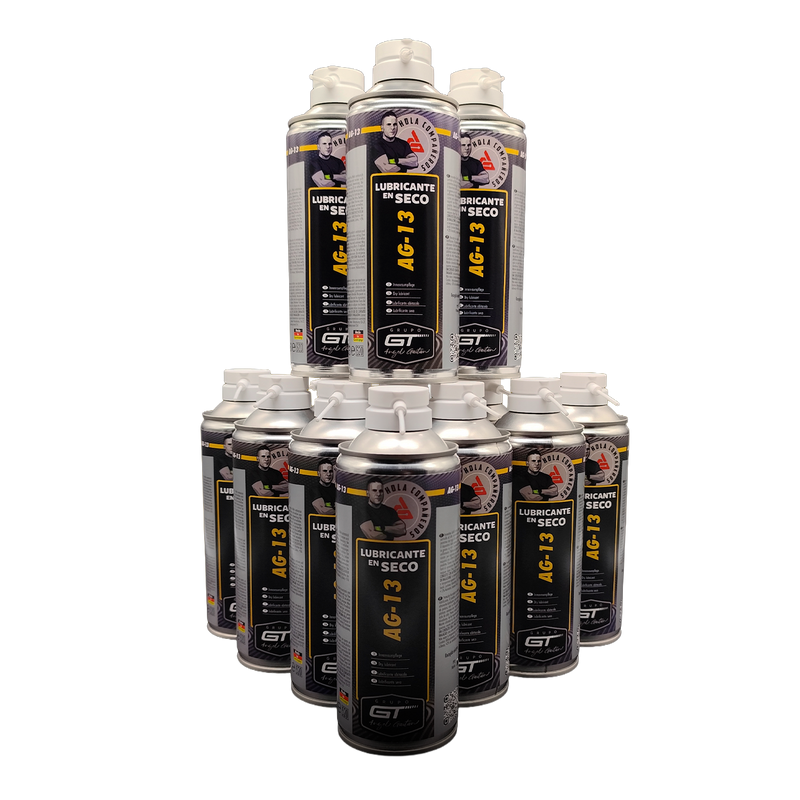 AG-13 LUBRICANTE EN SECO PACK X12 UDS.
