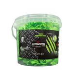 CUBO DE GUANTES VERDES DIAMANTADOS