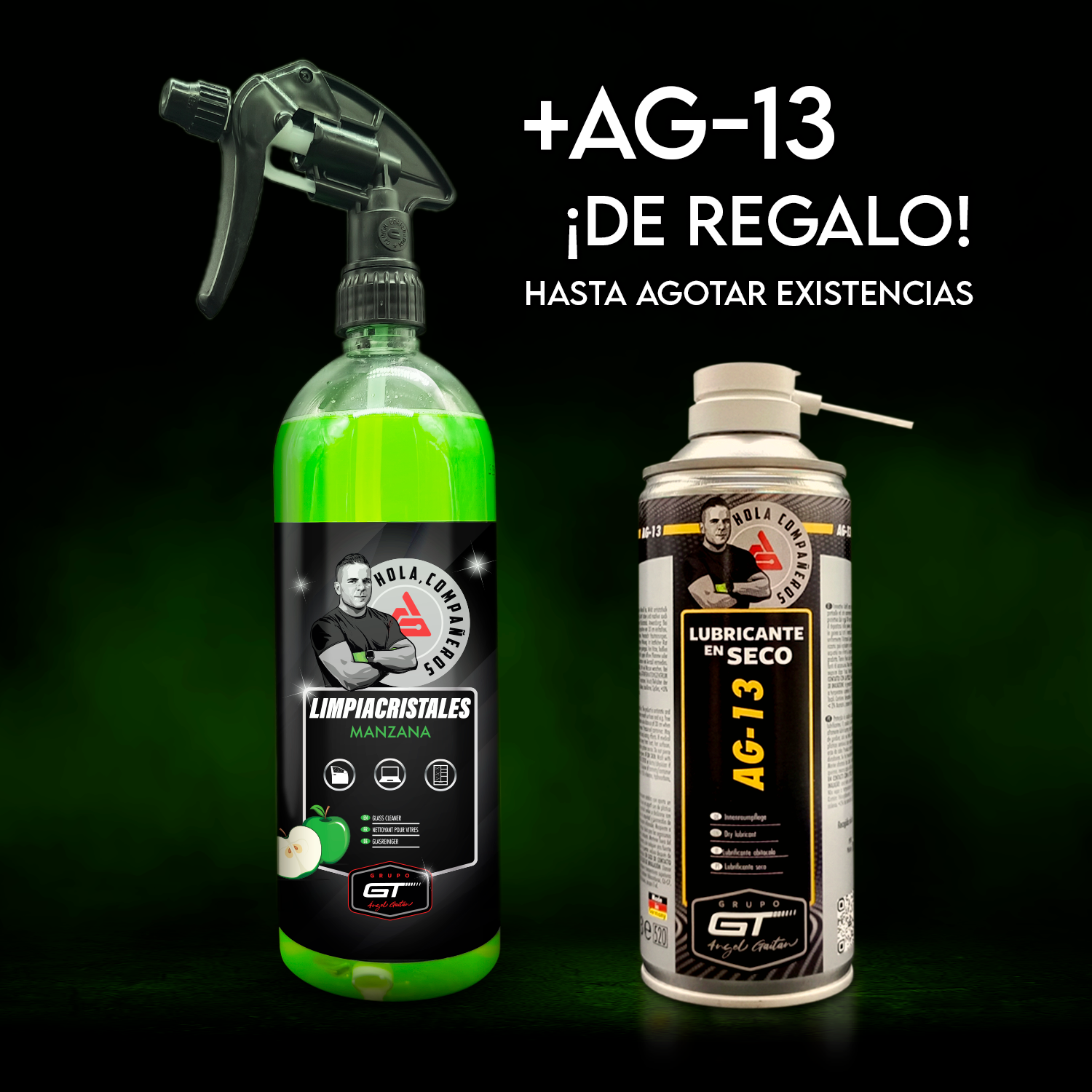 LIMPIACRISTALES MANZANA